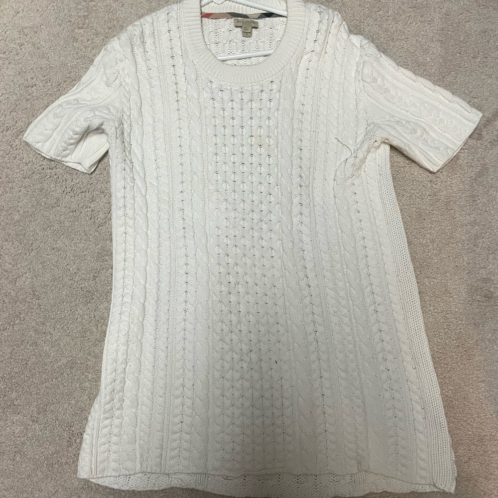 Burberry sweater mini dress knit sizes xl